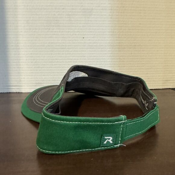 Hurst Farm Supply Golf Visor Adjustable Hook & Loop Strap Hat Gray Green Farm - Picture 6 of 11